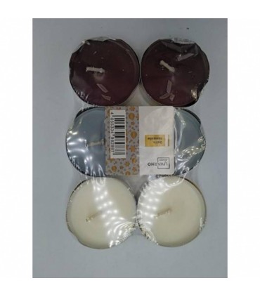 Teeküünlad, vanilje-keeksi lõhnalised 6tk