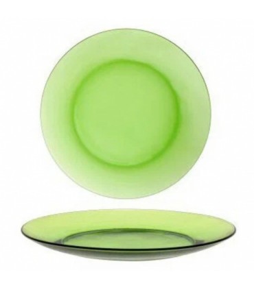 Klaastaldrik Lys Vert Duralex roheline 23cm