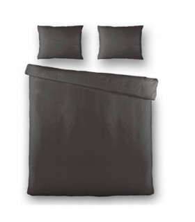Voodipesukomplekt 200x220cm, Fresh&Co Duvet, satiin, antratsiit