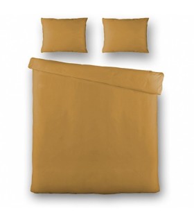 Voodipesukomplekt 240x220cm, Fresh&Co Duvet, satiin, kuldne