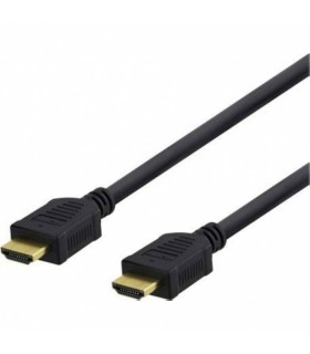 DELTACO HDMI A - D mikrokaabel, HDMI kiire Ethernetiga, 2m, sva