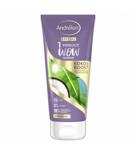 Juuksemask Kokos Boost, Andrelon 180ml