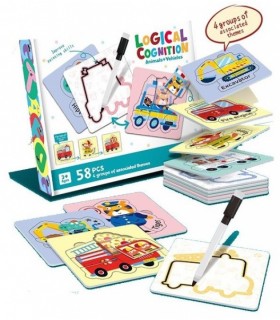 Pusle 58-osaline, loomad ja autod