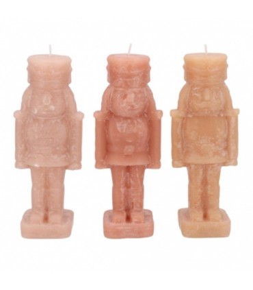 Küünal pähklipureja 20cm, liivatooni, erinevad