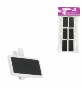 Kriiditahvel klambritega, 6tk