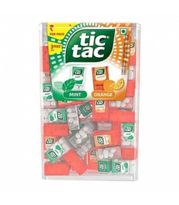 Pastillid apelsini/piparmündi assorti, TicTac 255g