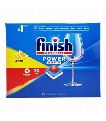 Nõudepesumasina tabletid, FINISH Power Essential 30 tabletti Sidrun