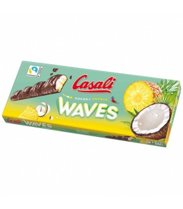 Kookoskreem krõmpsuva šokolaadikattega, Casali Waves 250g