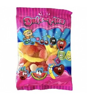 Kummikommid suhkru katttega Party Mix, Dulceplus 400g