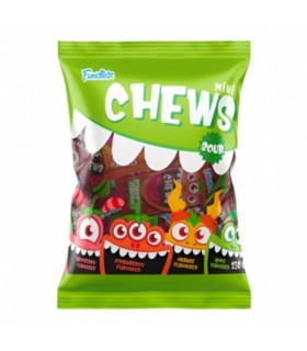 Kummikommid Mini Chews, Fundiez, hapud 175g