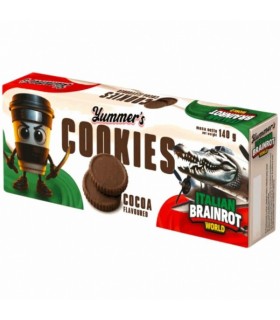 Küpsised kakao maitselised, Yummers Brainrot 140g