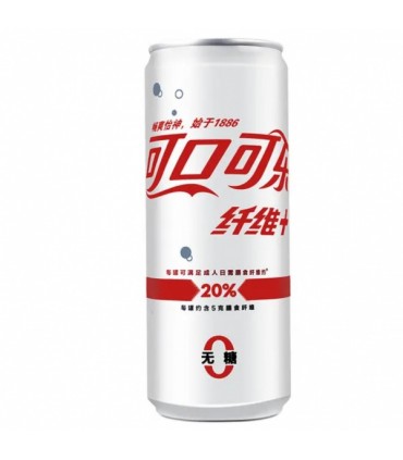 Karastusjook Fiber Plus, Coca Cola Hiina 330ml