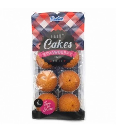 Muffinid maasika täidisega, Fundiez 200g