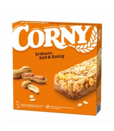 Müslibatoon maapähkli, Corny 6+1/175g