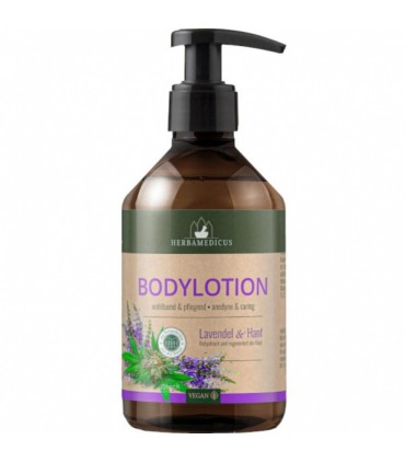Kehakreem lavendli ja kanepi, Herbamedicus 250ml