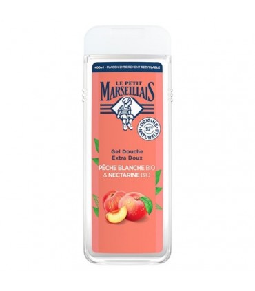 Dušigeel Peach & Nectarine, Le Petit Marseillais, orgaaniline 400ml