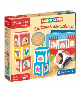 Montessori kuubikute torn, Clementoni