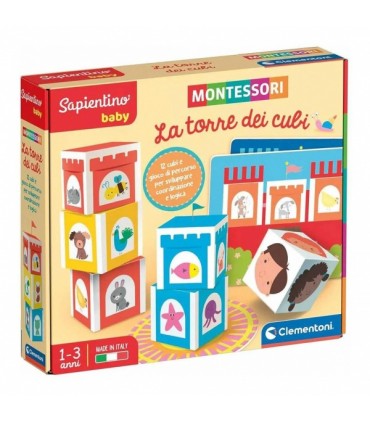 Montessori kuubikute torn, Clementoni
