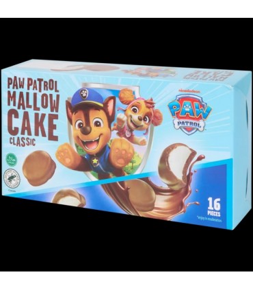 Šokolaadiga kaetud vahukommiküpsised, Paw Patrol 200g