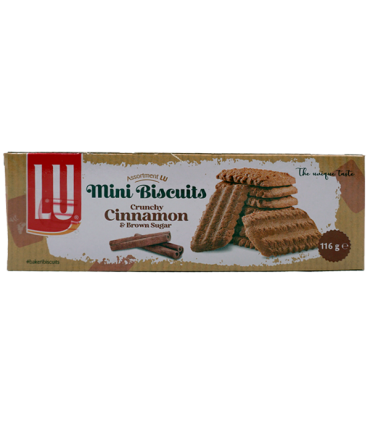 Küpsised kaneeli ja pruuni suhkruga, LU 116g