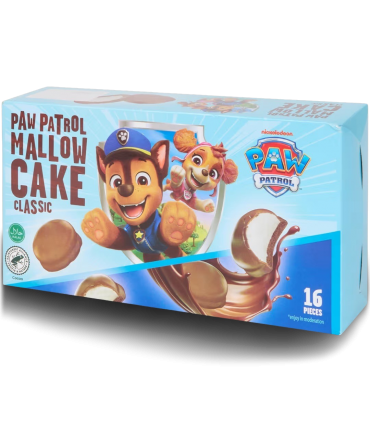 Šokolaadiga kaetud vahukommiküpsised, Paw Patrol 200g