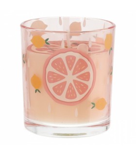 Lõhnaküünal klaasis, sidruni, 8cm
