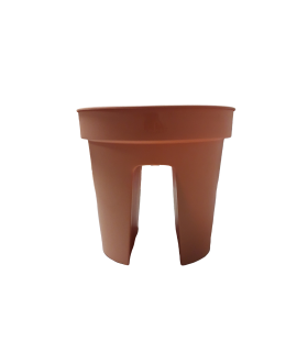 Lillepott rõduäärele, plast 28cm