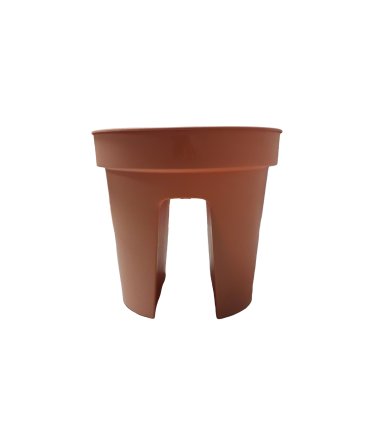 Lillepott rõduäärele, plast 28cm