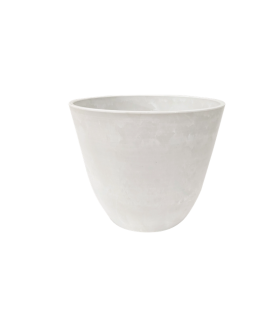 Lillepott valge Ø40.8x34cm