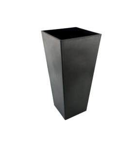 Lillepott, must 33x33x70,5cm