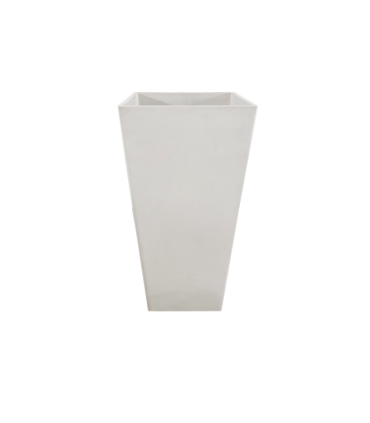 Lillepott, valge 33x33x70,5cm