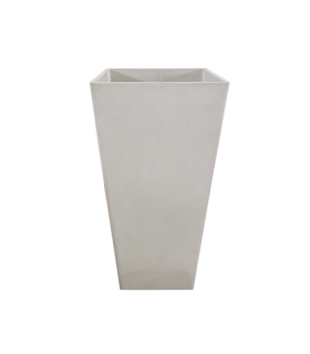 Lillepott, valge 41x41x80cm