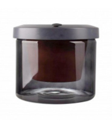 Lillepott ise-kastev, must ø18,5cm