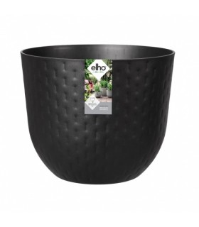 Lillepott, Elho Fuente Grains, must Ø30cm