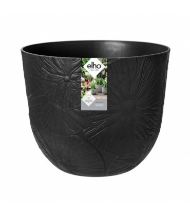 Lillepott, Elho Fuente Lily, must Ø30cm