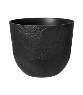 Lillepott, Elho Fuente Lily, must Ø38cm