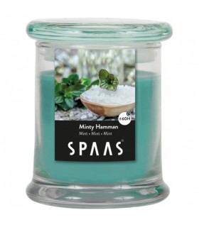 Lõhnaküünal purgis Minty Hammam, Spaas 60h