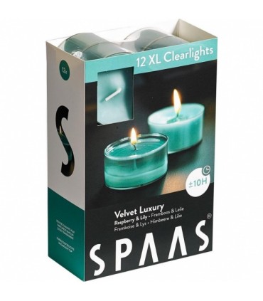 Teeküünlad maxi Velvet Luxury, Spaas 12tk/ 10h