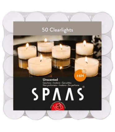 Teeküünlad, Spaas 50tk/ 6h