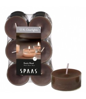 Teeküünlad Exotic Wood, Spaas 12tk/ 8h