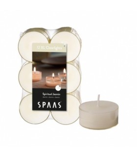 Teeküünlad Spiritual Jasmine, Spaas 12tk/ 8h