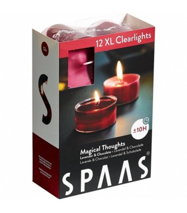 Teeküünlad maxi Magical Thoughts, Spaas 12tk/ 10h