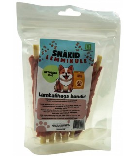 Lambalihaga kondid koertele 150g