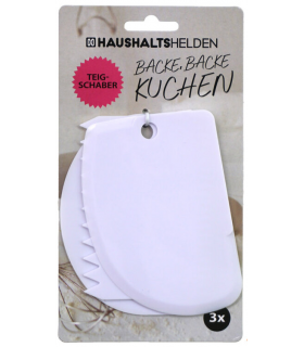 Spaatel plastik, 3tk