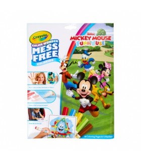 Värviraamat Mickey, Crayola