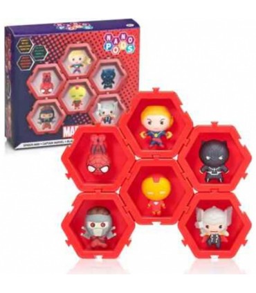 Stardikomplekt Nano Pods Marvel, 6tk