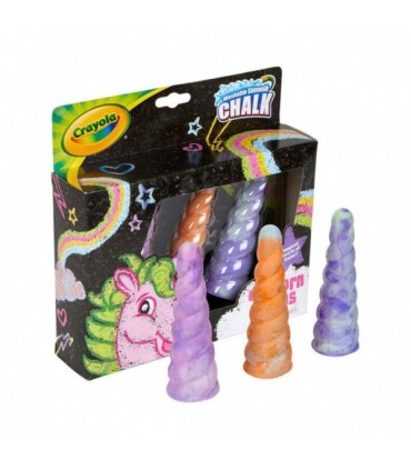 Tänavakriidid Unicorn, Crayola 3tk