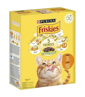 Kassitoit kanaga, Friskies 1kg