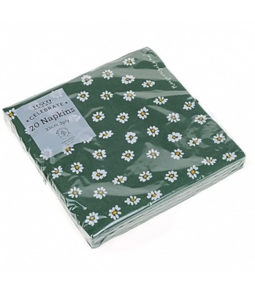 Salvrätikud 33x33cm, Daisy, 3-kihiline, 20tk