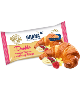 Croissant vanilje-vaarika täidisega, Grana 60g